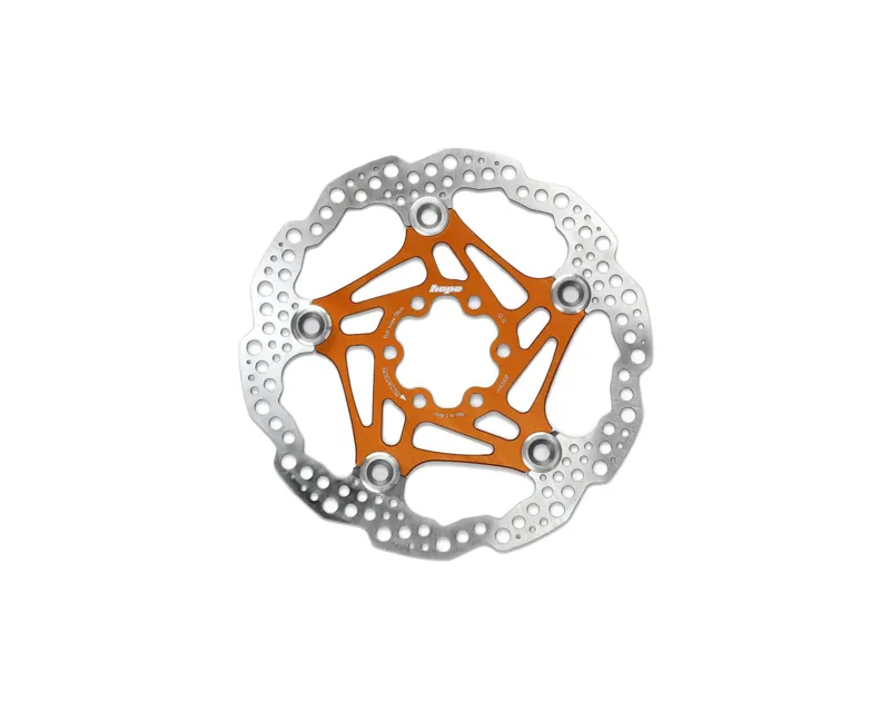 Hope Floating Disc 200mm 6 Bolt Orange
